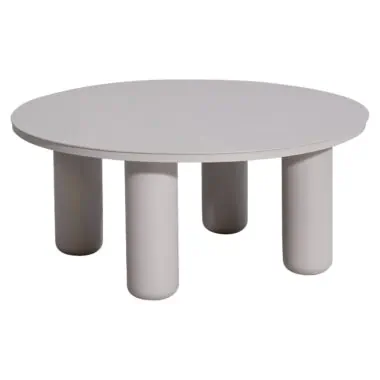 - Outdoor coffee table Quinn light beige 86Ø