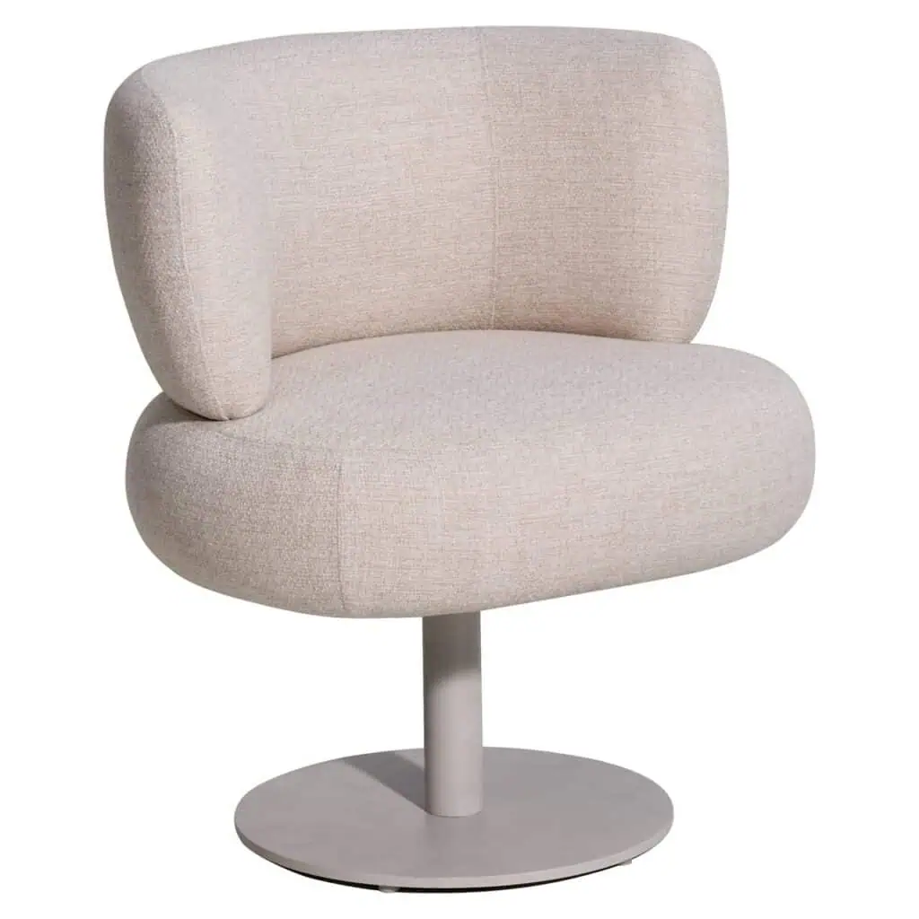 - Outdoor eetkamerstoel Mason beige alpine swivel