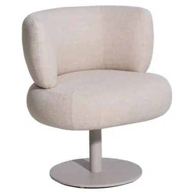 - Chaise de salle à manger d'extérieur Mason beige alpine pivotante