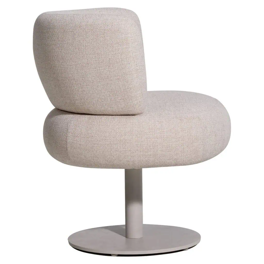 - Outdoor eetkamerstoel Mason beige alpine swivel