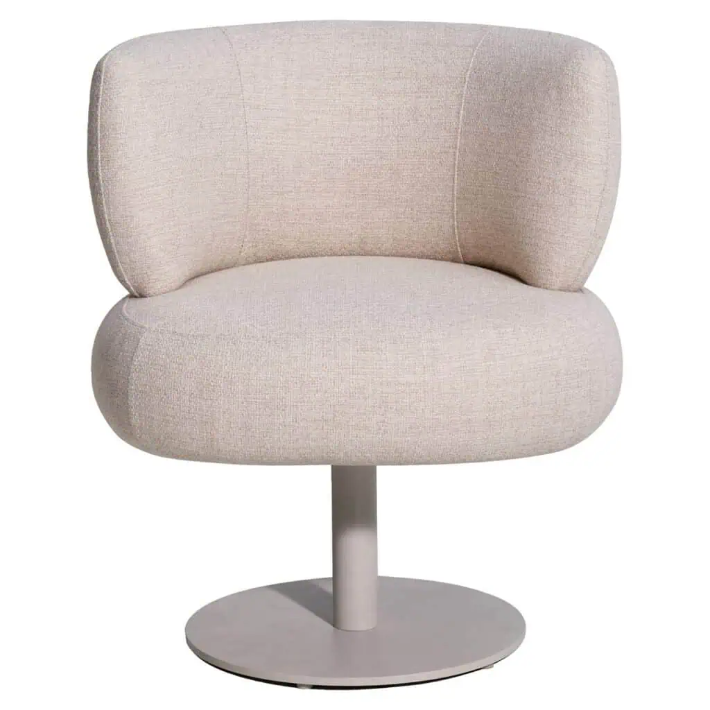 - Outdoor eetkamerstoel Mason beige alpine swivel