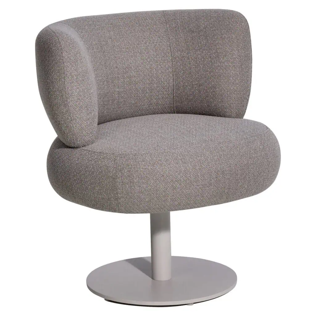 - Outdoor eetkamerstoel Mason greige alpine swivel