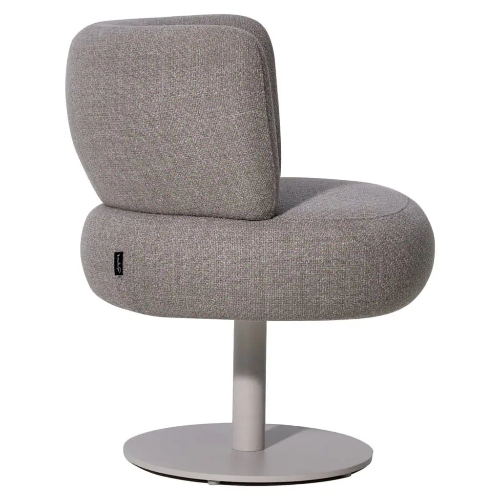 - Outdoor eetkamerstoel Mason greige alpine swivel