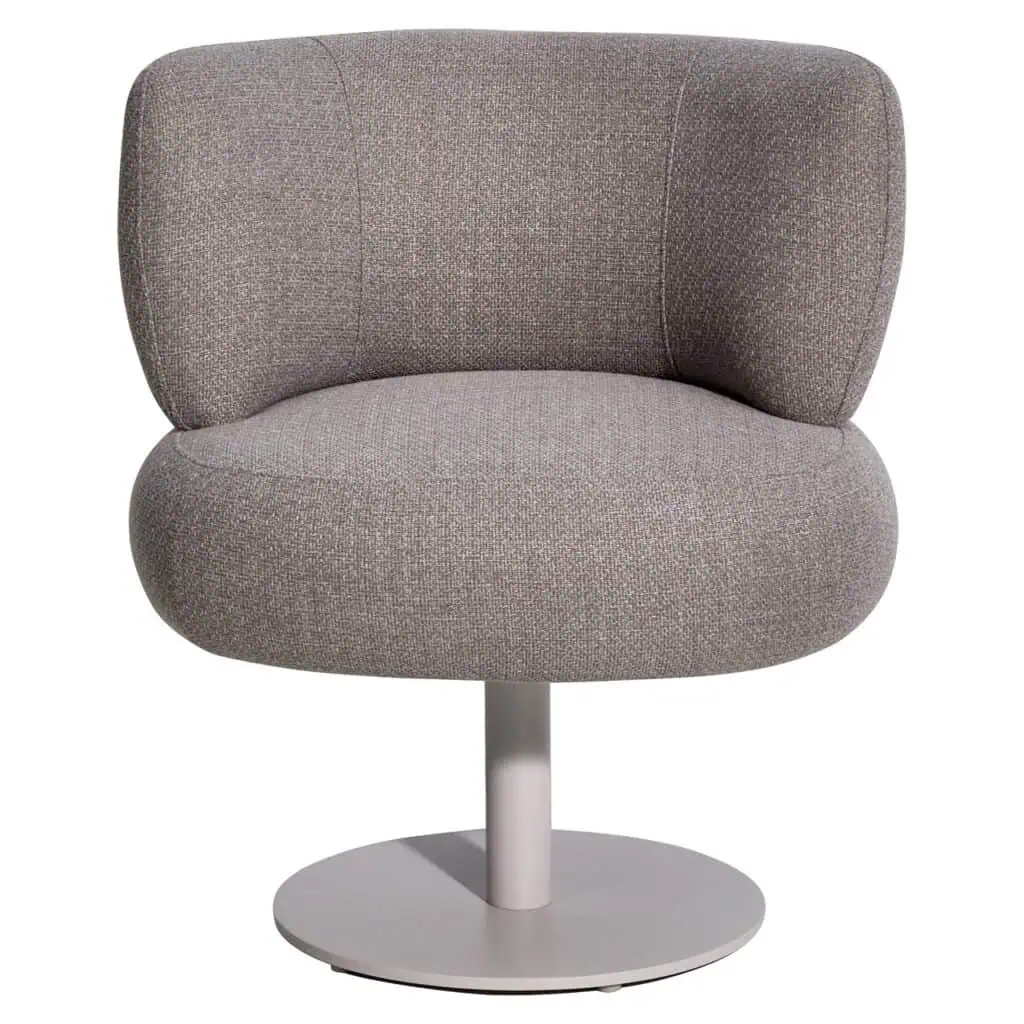 - Outdoor eetkamerstoel Mason greige alpine swivel