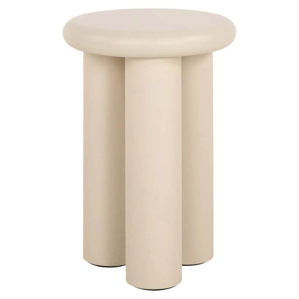 - Bijzettafel Elbaz beige 35Ø