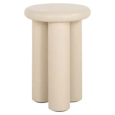 - Bijzettafel Elbaz beige 35Ø