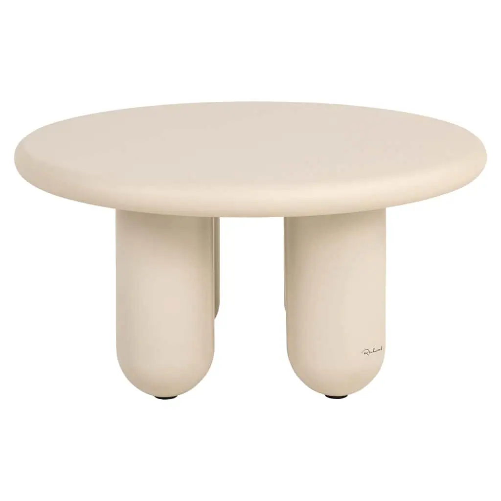 - Salontafel Calma beige 80Ø