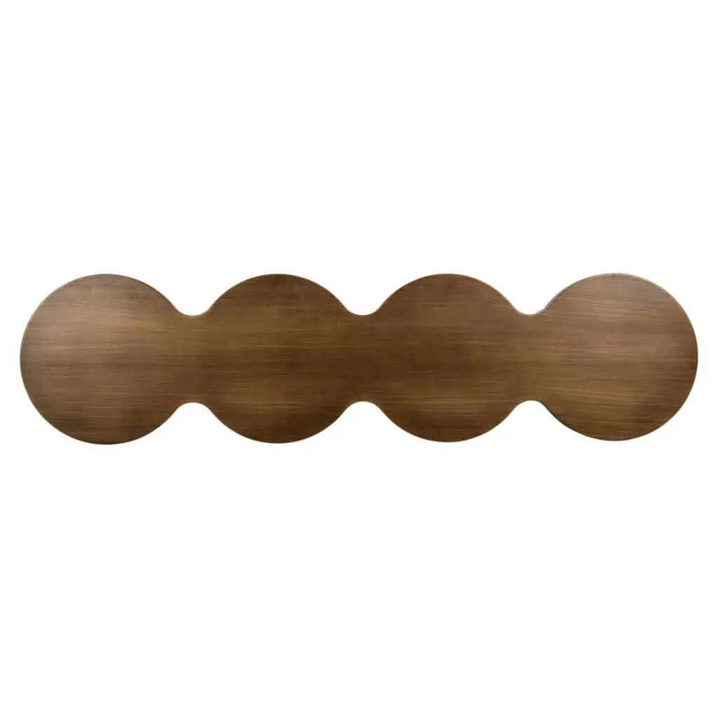 - Console Bubba brushed gold