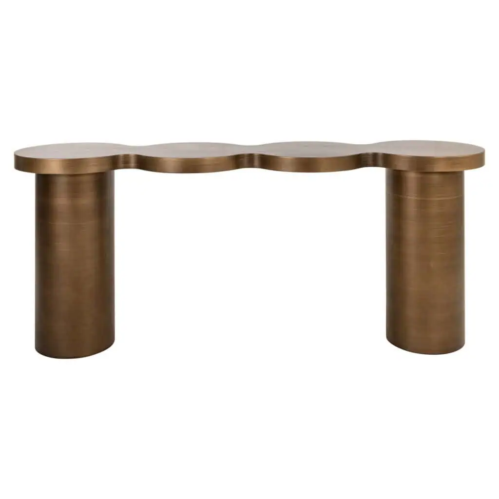 - Console Bubba brushed gold