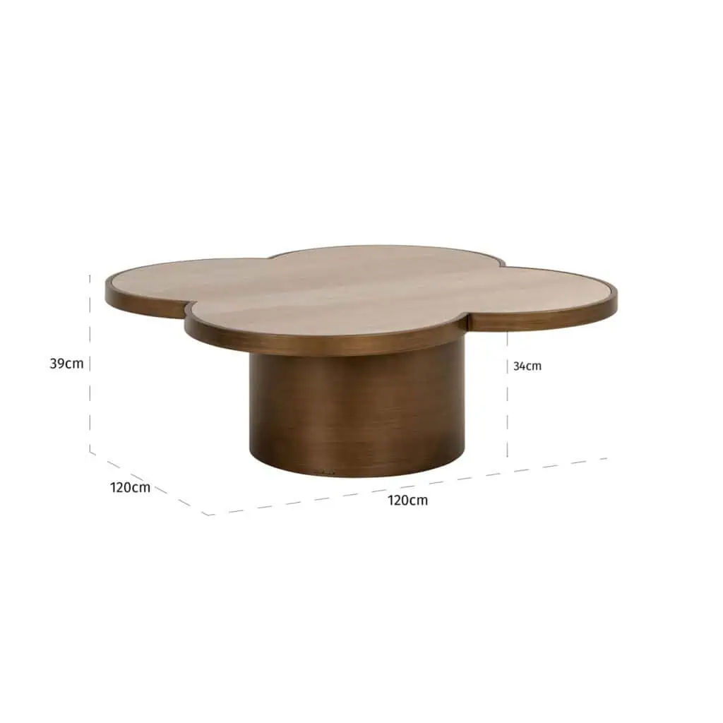 - Salontafel Clover beige