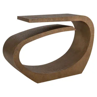 - Console Alhambra brushed gold