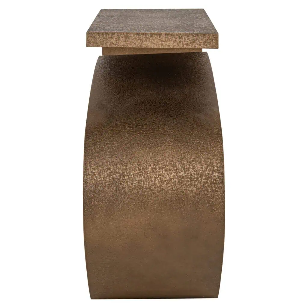 - Console Alhambra brushed gold
