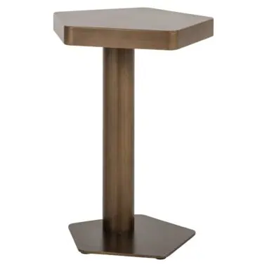 - Sofa tafel Hexa brushed gold