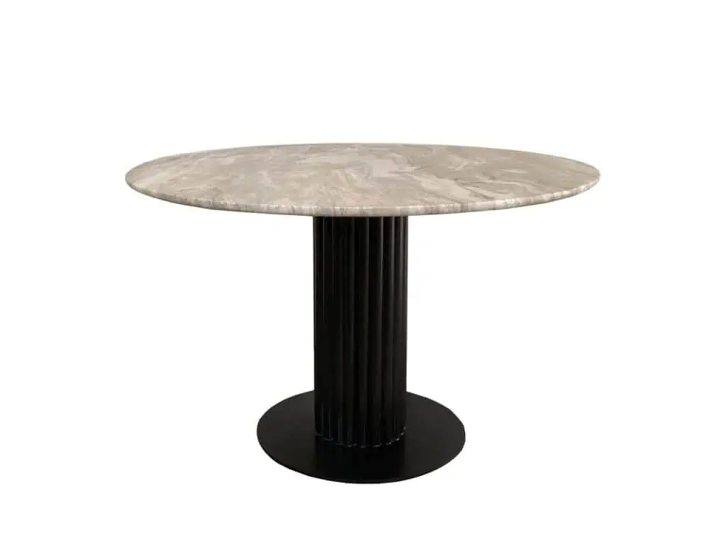 - Eettafel Nyon beige 120Ø