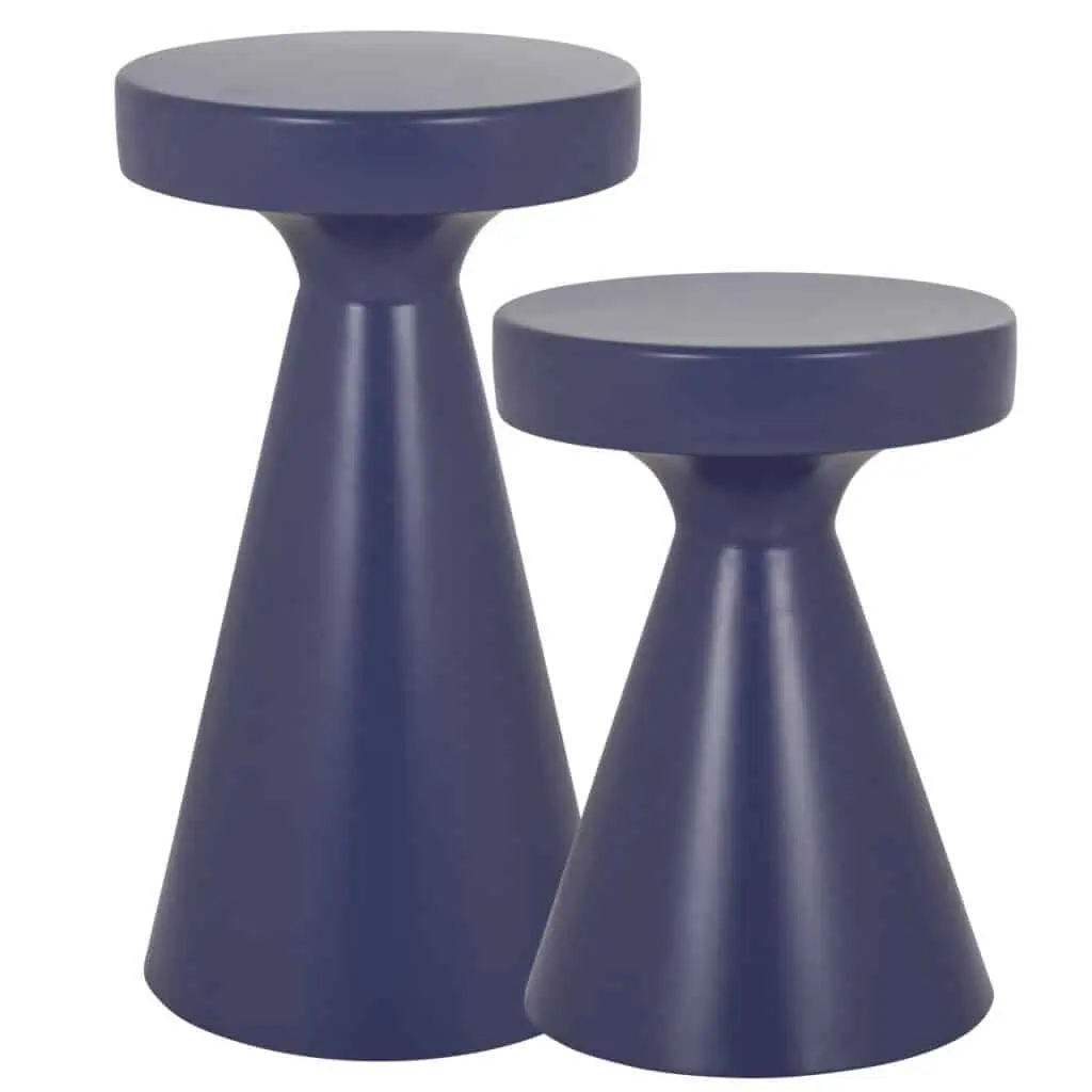 - Bijzettafel Kimble purple large 30Ø