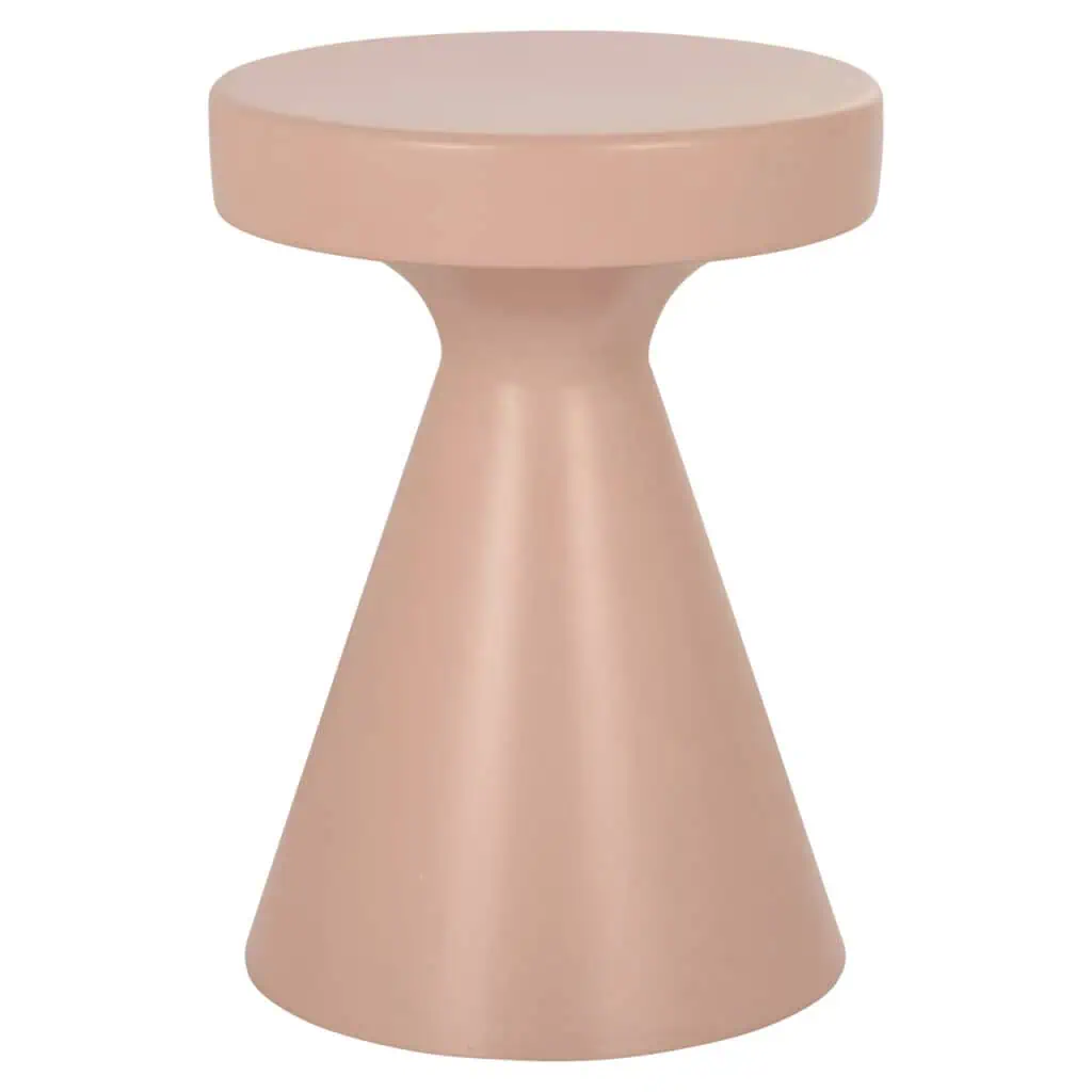 - Bijzettafel Kimble pink small 30Ø
