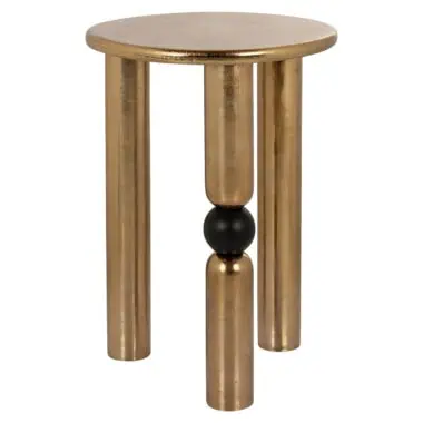 - Bijzettafel Marshall gold 38Ø