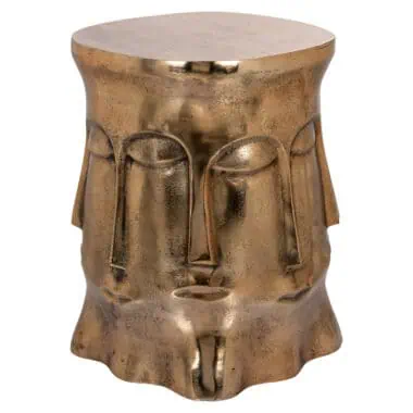 - Bijzettafel Hedron gold