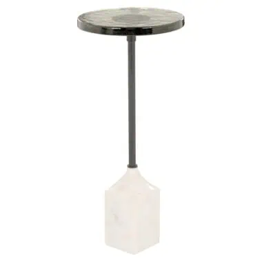 - Bijzettafel Aurora white 27Ø