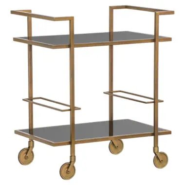 - Trolley Xo brushed gold