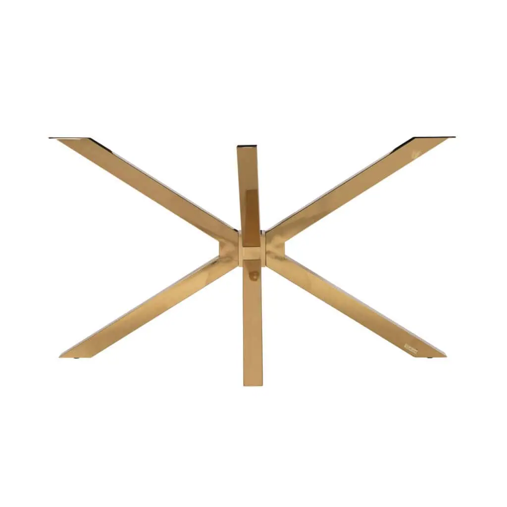 - Eettafel Matrix gold base