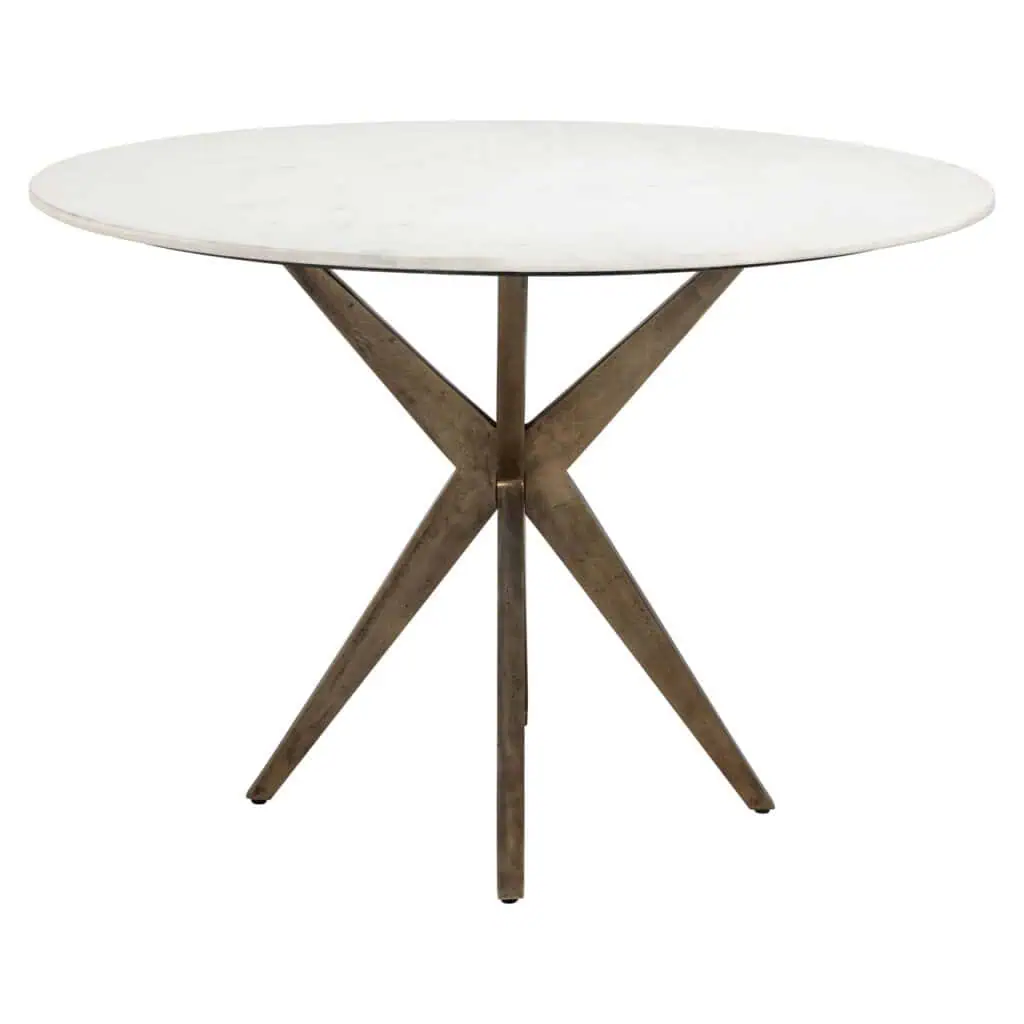 - Eettafel Maisy white 114Ø