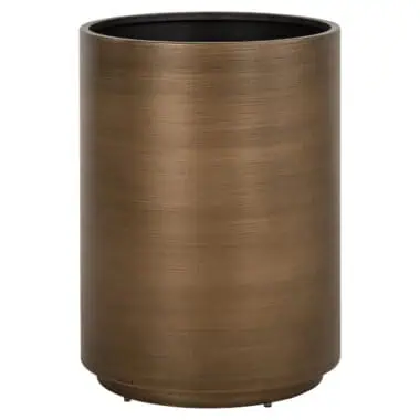 - Plantenbak Dira brushed gold 45Ø