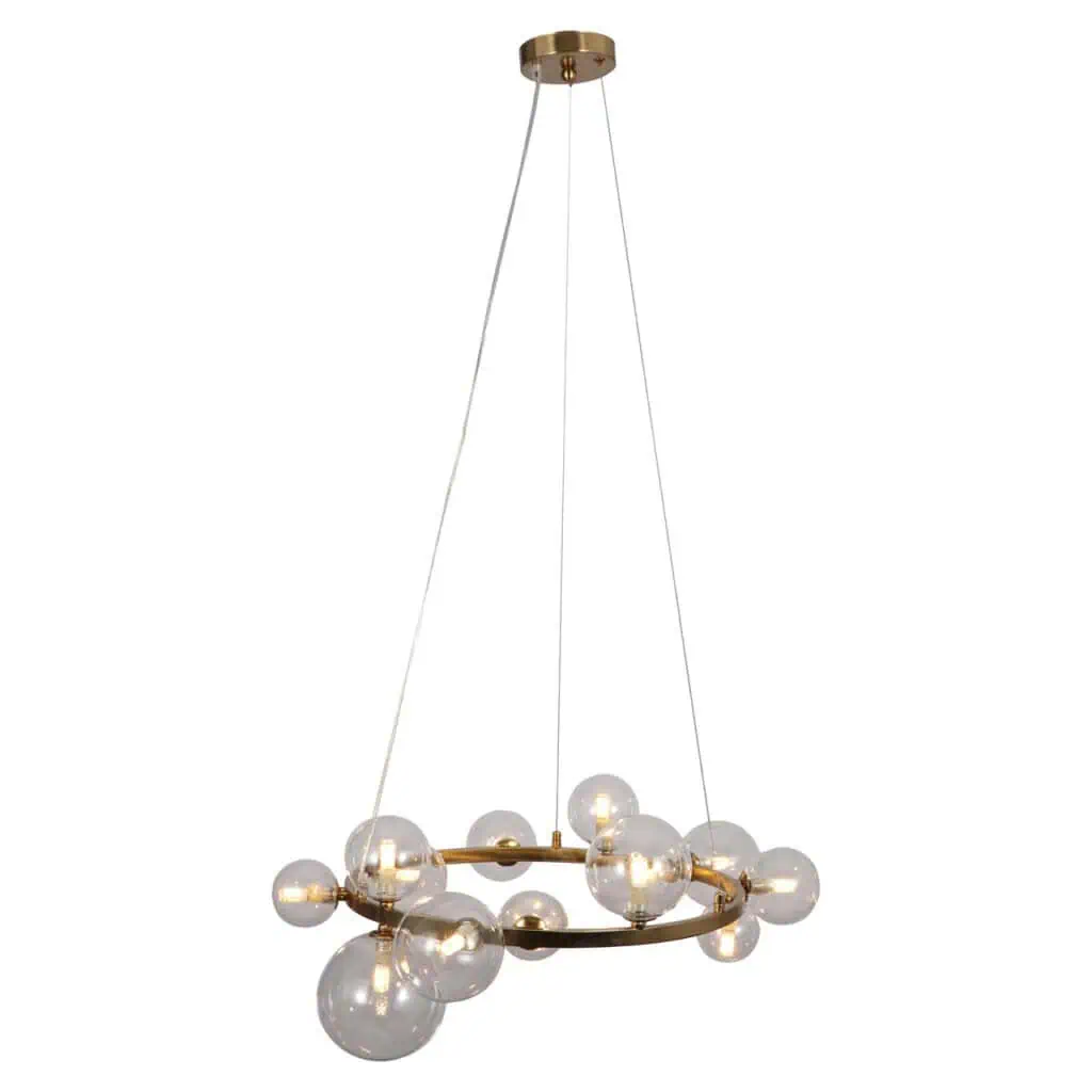 - Hanglamp Yosie brushed gold