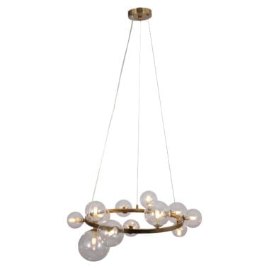 - Hanglamp Yosie brushed gold