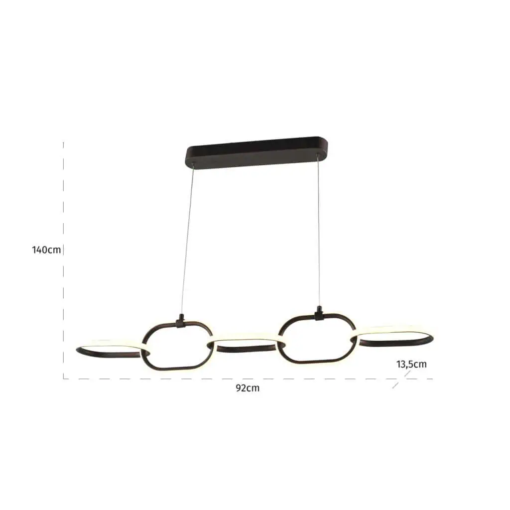 - Hanglamp Layn bronze
