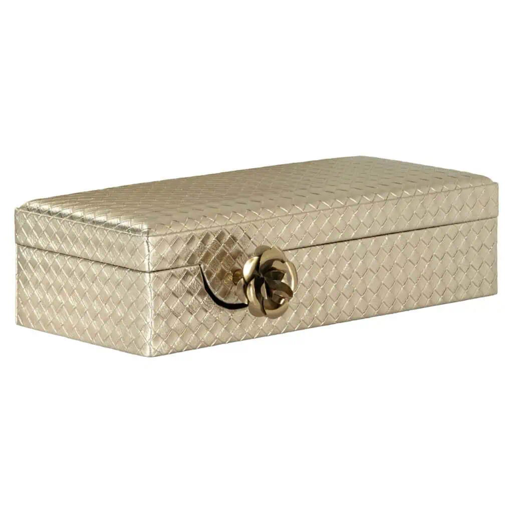 - Opbergdoos Trace gold small