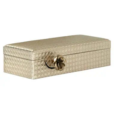 - Opbergdoos Trace gold small