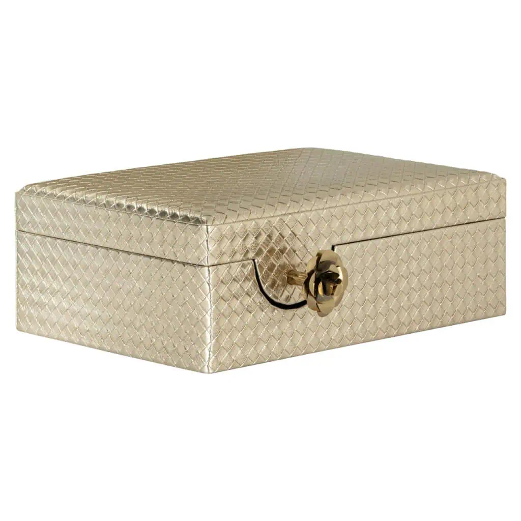 - Opbergdoos Trace gold large