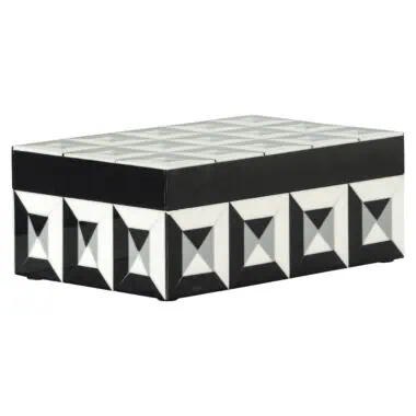 - Opbergdoos Licia black/white