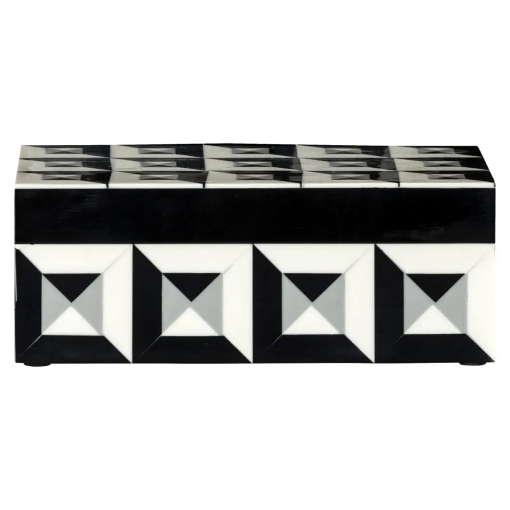 - Opbergdoos Licia black/white