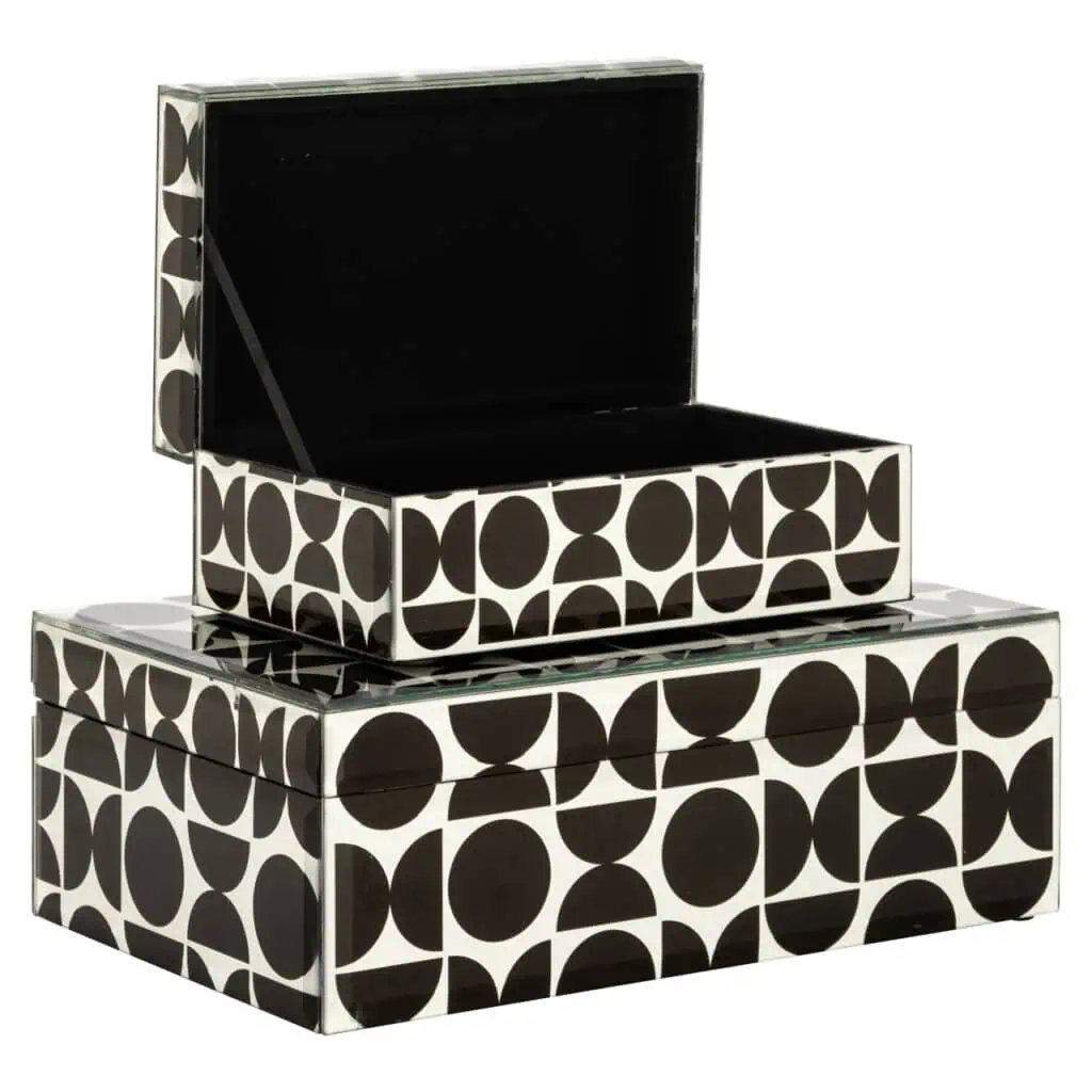 - Opbergdoos Vivian black large