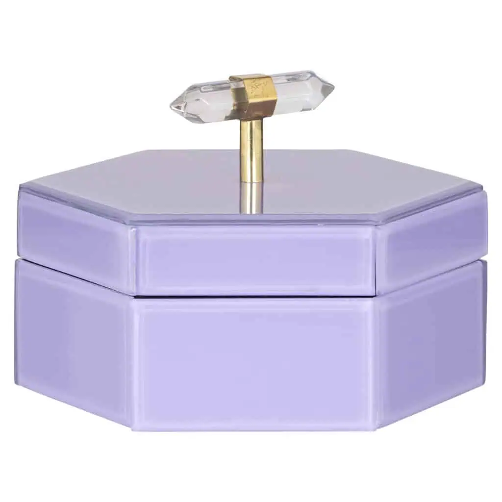 - Opbergdoos Jutta purple small