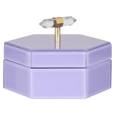 - Opbergdoos Jutta purple small