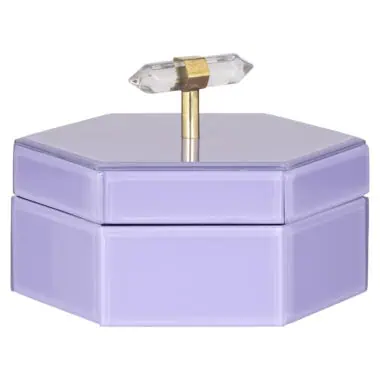 - Opbergdoos Jutta purple small