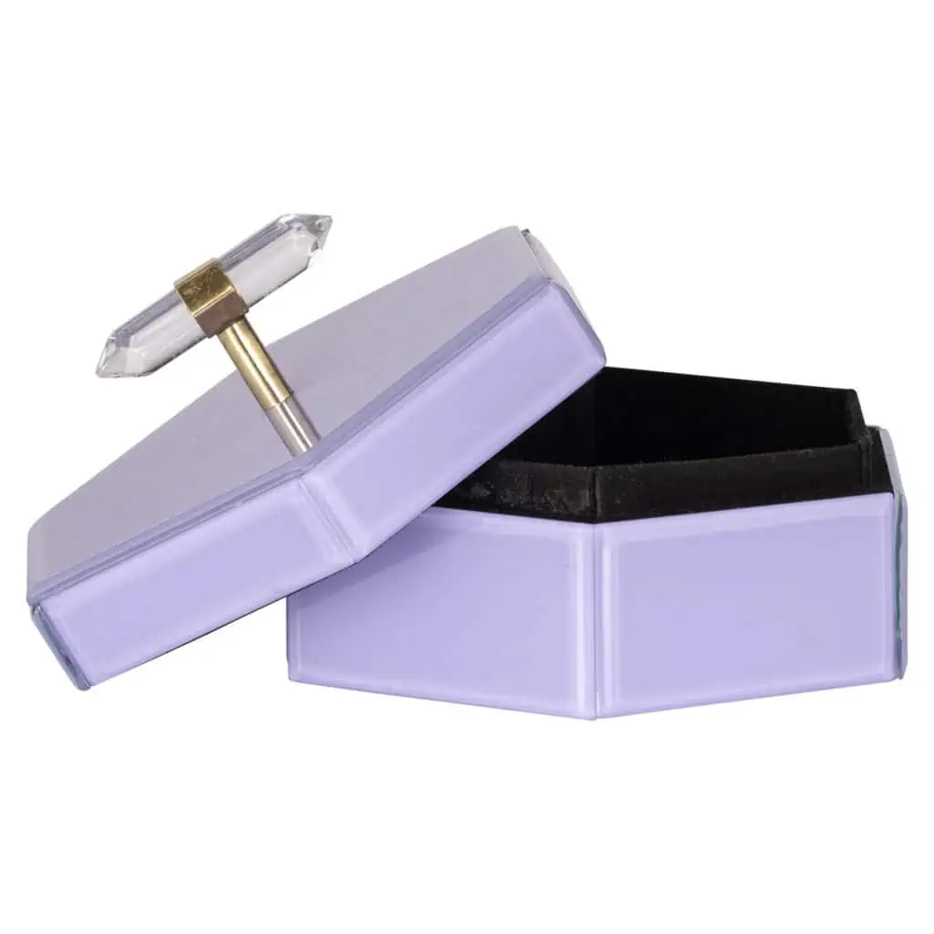 - Opbergdoos Jutta purple small