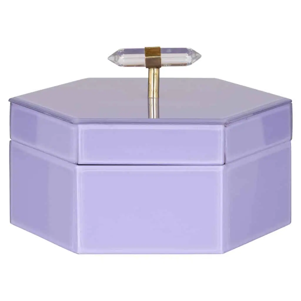 - Opbergdoos Jutta purple large