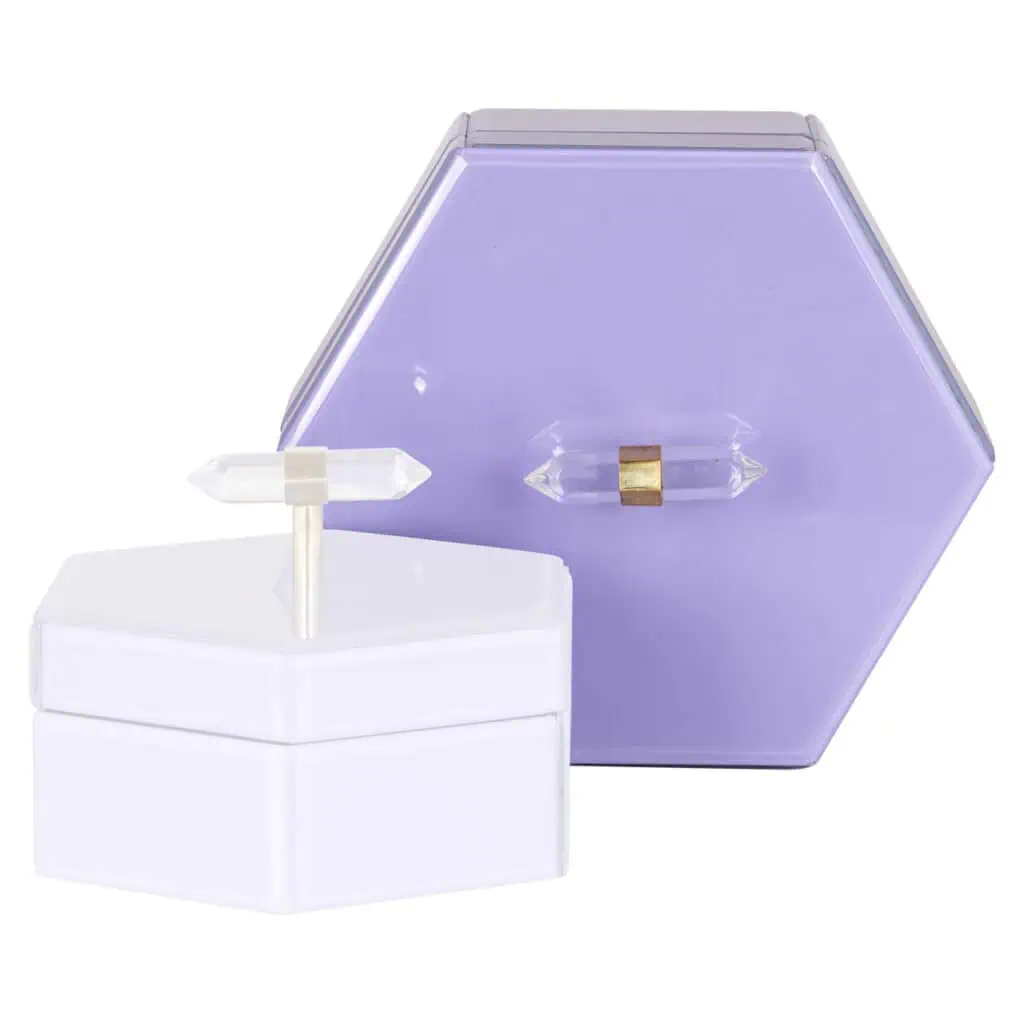 - Opbergdoos Jutta purple large