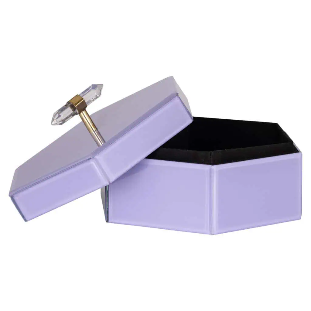 - Opbergdoos Jutta purple large