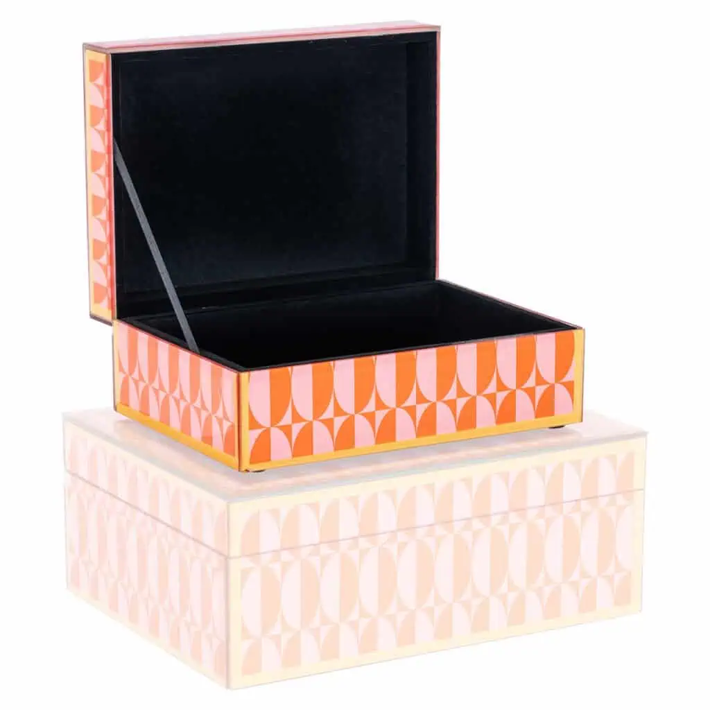 - Opbergdoos Abba pink small