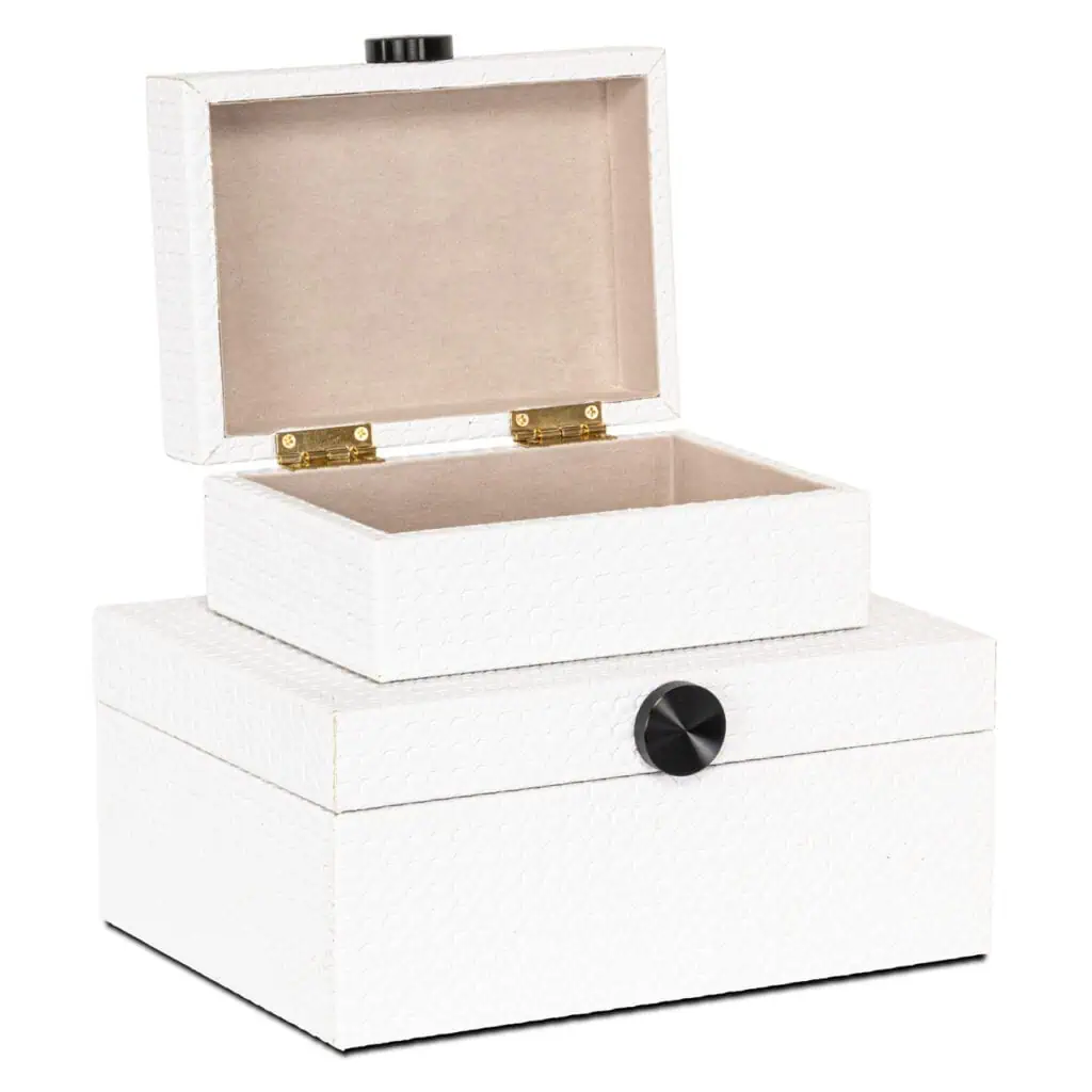 - Opbergdoos Myrth white small