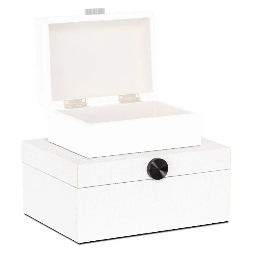 - Opbergdoos Myrth white large