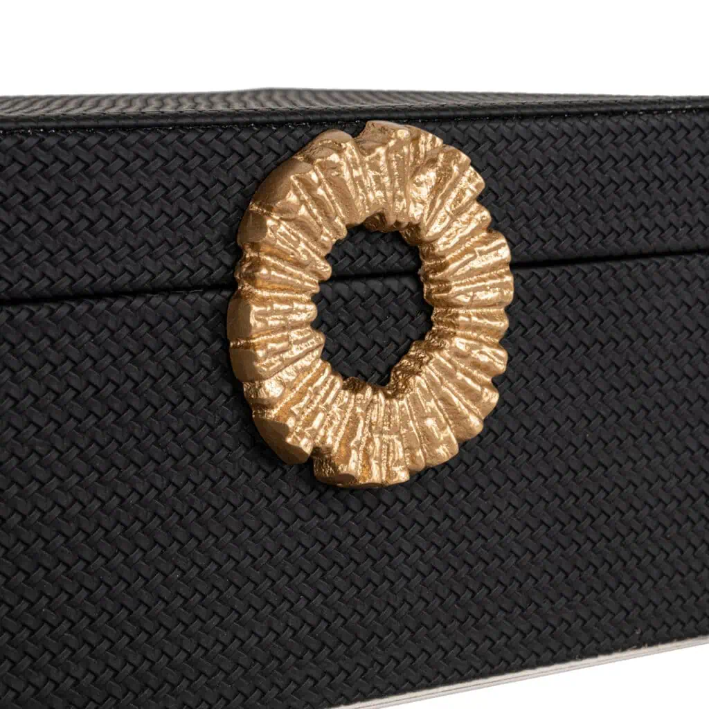 - Opbergdoos Amal black/gold large