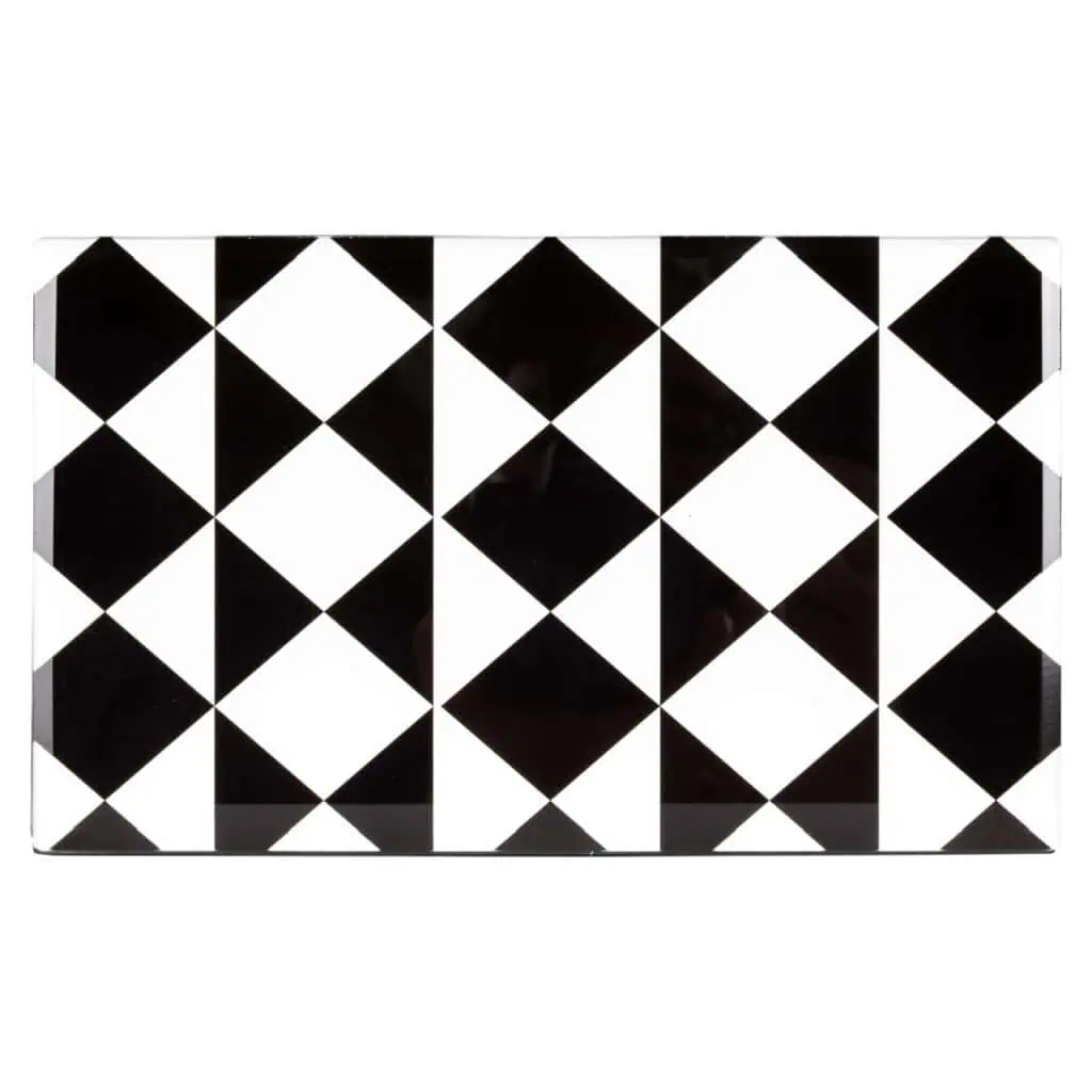 - Opbergdoos Silas black/white small