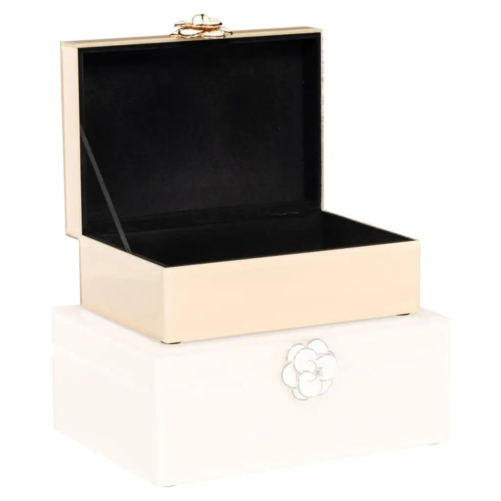 - Opbergdoos Abbey ivory small