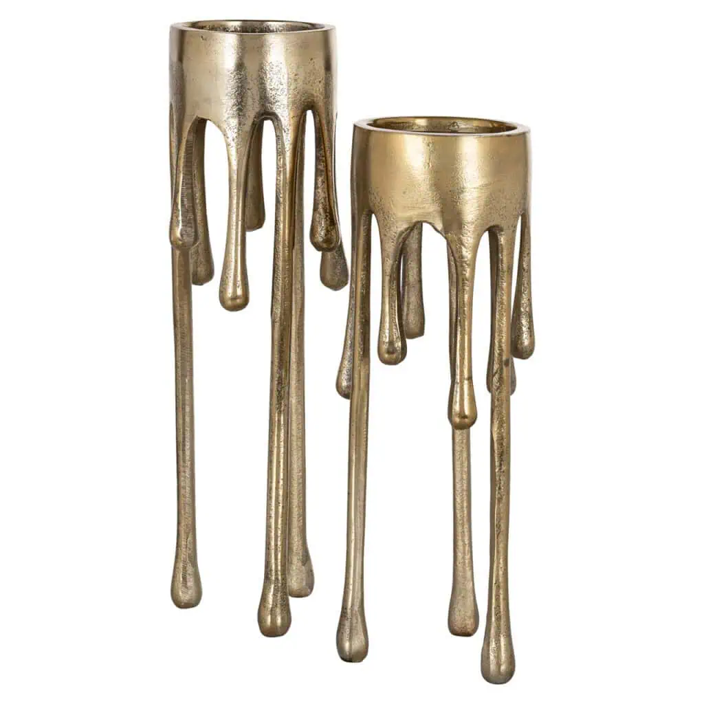 - Kandelaar Lorin brushed gold small